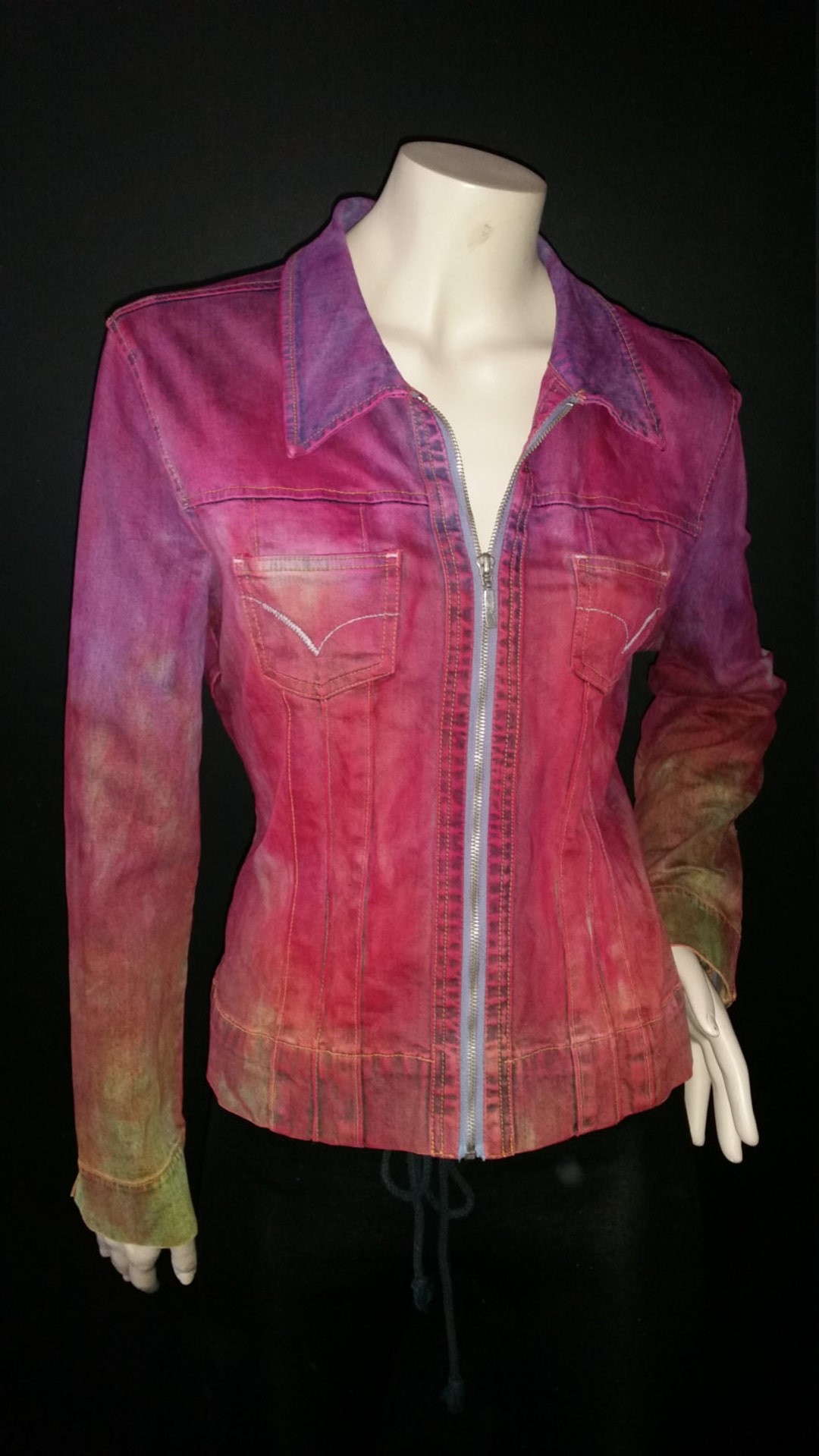 Loversbait Funky Denim Jacket. Australia. SIZE MEDIUM AU Etsy