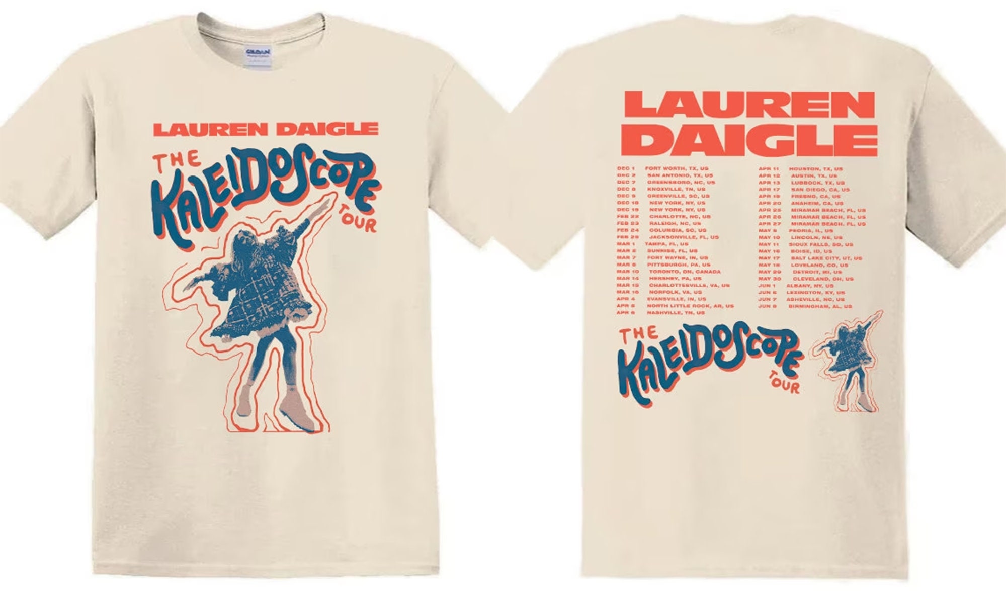 2024 Lauren Daigle The Kaleidoscope Tour 2023-24 Sweatshirt