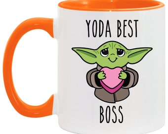 Yoda Boss Mug Etsy Yoda Boss Mug Etsy