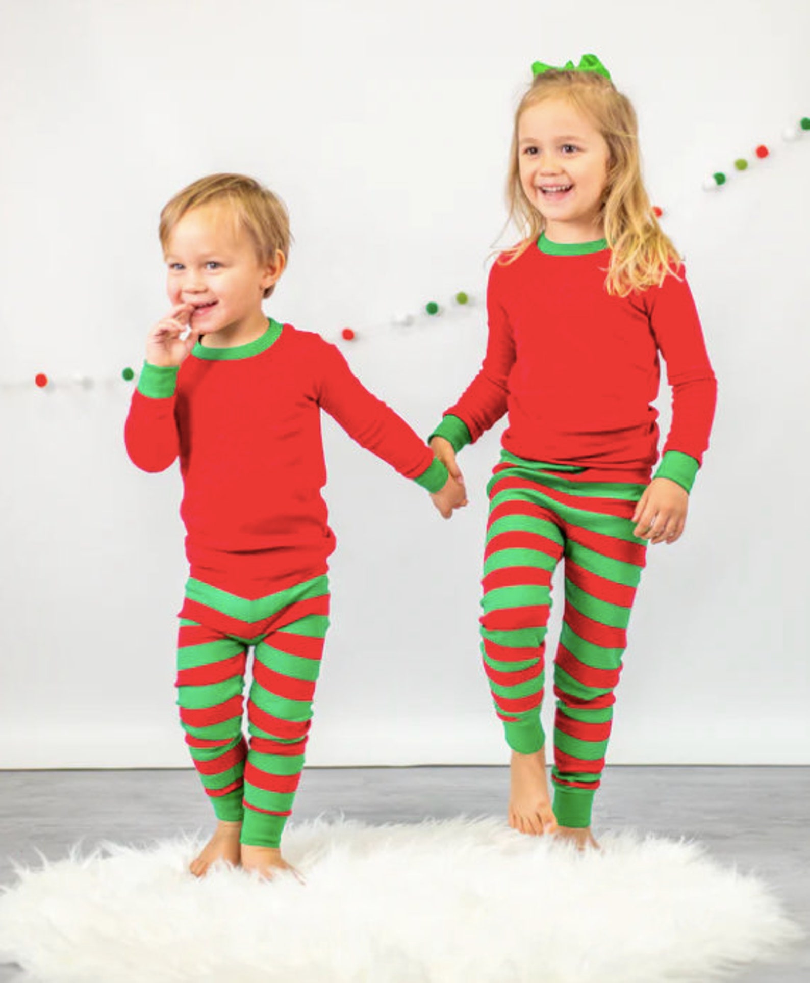 Christmas Pajamas Children's Pajamas Kids Pajamas - Etsy
