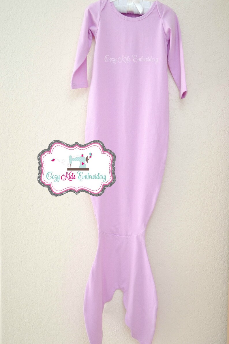Baby Gown Mermaid Baby Gown Coming Home Gown Mermaid Gown