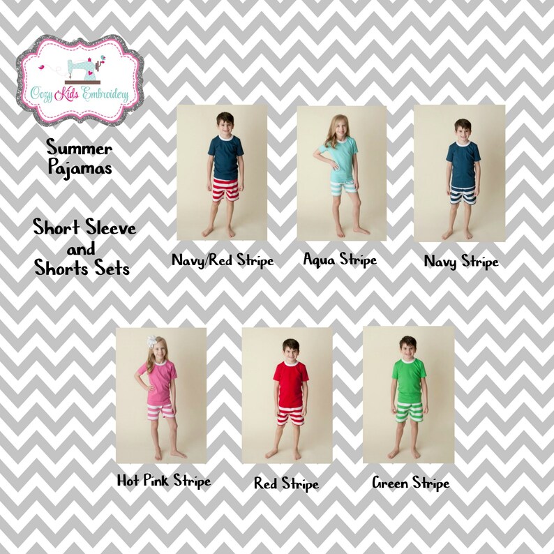 4th of July PJS Applique Pajamas Star Pajamas Girl Pajamas, Fourth of July Pajamas Summer Pajamas Patriotic Pajamas
