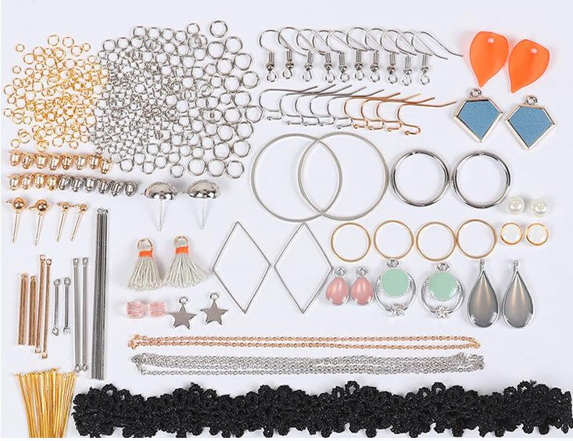 DIY Earring KitJewelry Making Kit For BeginnersJewelry Etsy