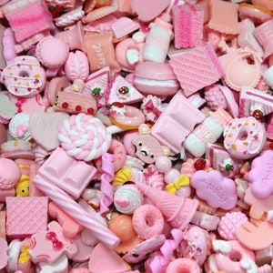 Mixed Cabochon Embellishments Candy Food Fruit Decoration Crafts For DIY Phone Case Flat Back Assorted Button Beads Hair Accessories Earring