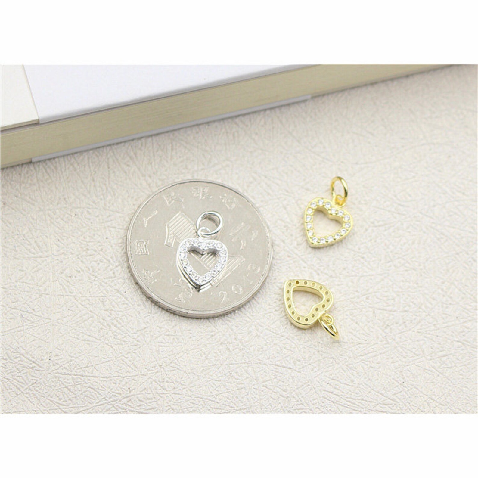 925 Sterling Silver Zircon Heart Necklace