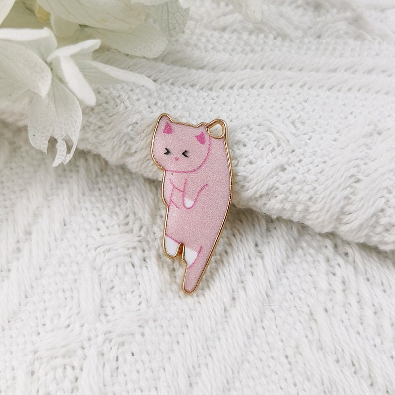 COGCHARGER 40 Stück Katzen Charms - Niedliche Anhänger Für Schmuck Basteln