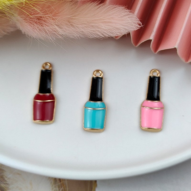 【MHT】Enamel Nail Polish Pendant Top MHT】Enamel Nail Polish Pendant Top