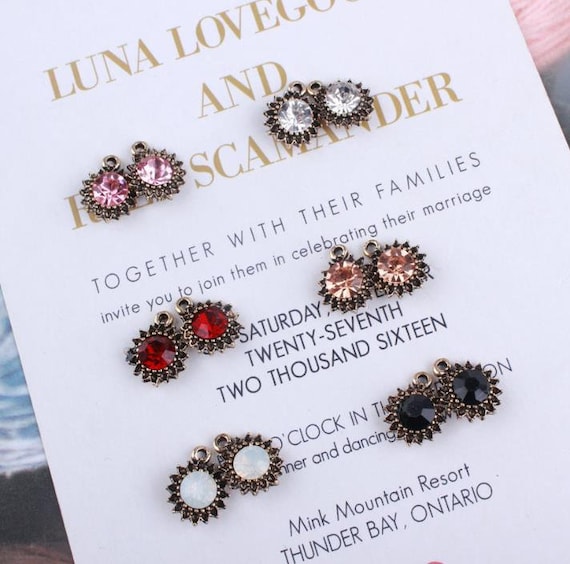 Tiny charms for jewelry making clearance