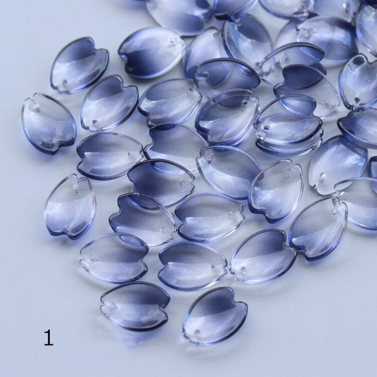 50PCS Czech Glass Flower Petal Beads 11x15mm Flower Petals Etsy