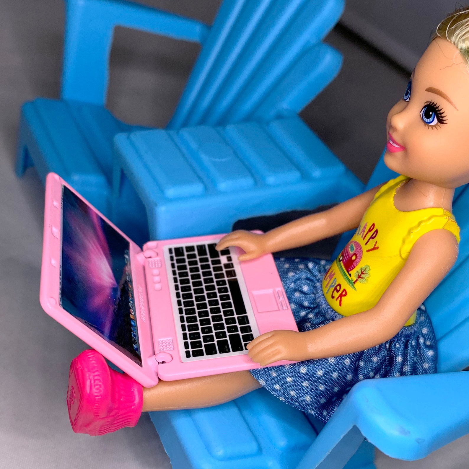 Macbook for Barbie Dolls 1:6 Scale - Etsy