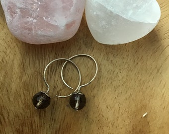 Smokey Quartz Earrings