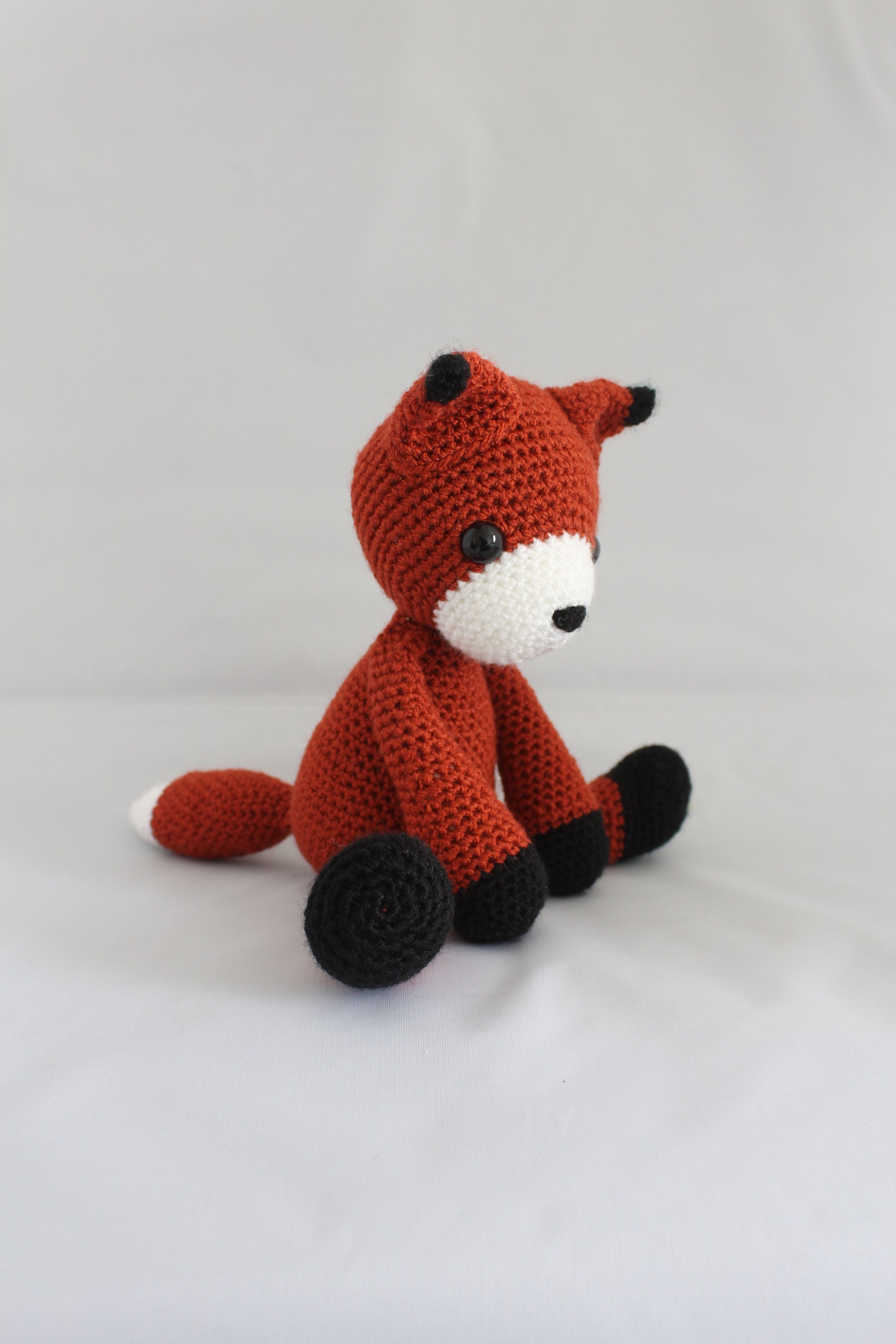Crochet Fox easy Amigurumi Crochet Pattern (PDF file)