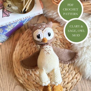 OWL MOD PATTERN for those who already have Clary and Sage duck pattern, English