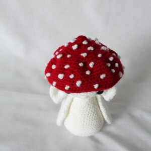 PATTERN: Mushroom Sprite Crochet Amigurumi PDF Download Pattern Crochet Mushroom Pattern Fairy Amigurumi Whimisical Pattern Cute Toadstool image 9