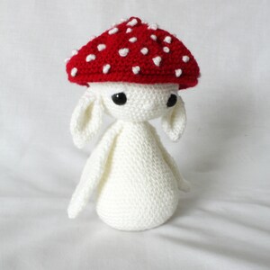 PATTERN: Mushroom Sprite Crochet Amigurumi PDF Download Pattern Crochet Mushroom Pattern Fairy Amigurumi Whimisical Pattern Cute Toadstool image 7