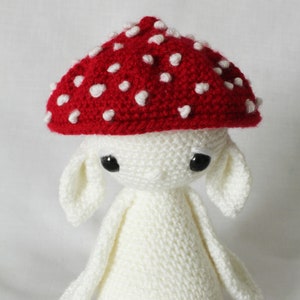 PATTERN: Mushroom Sprite Crochet Amigurumi PDF Download Pattern Crochet Mushroom Pattern Fairy Amigurumi Whimisical Pattern Cute Toadstool image 4