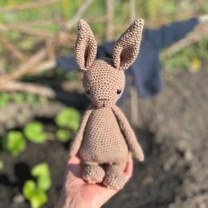 PATTERN, Bramble the Rabbit Little Folk, Crochet Pattern, Bunny ...