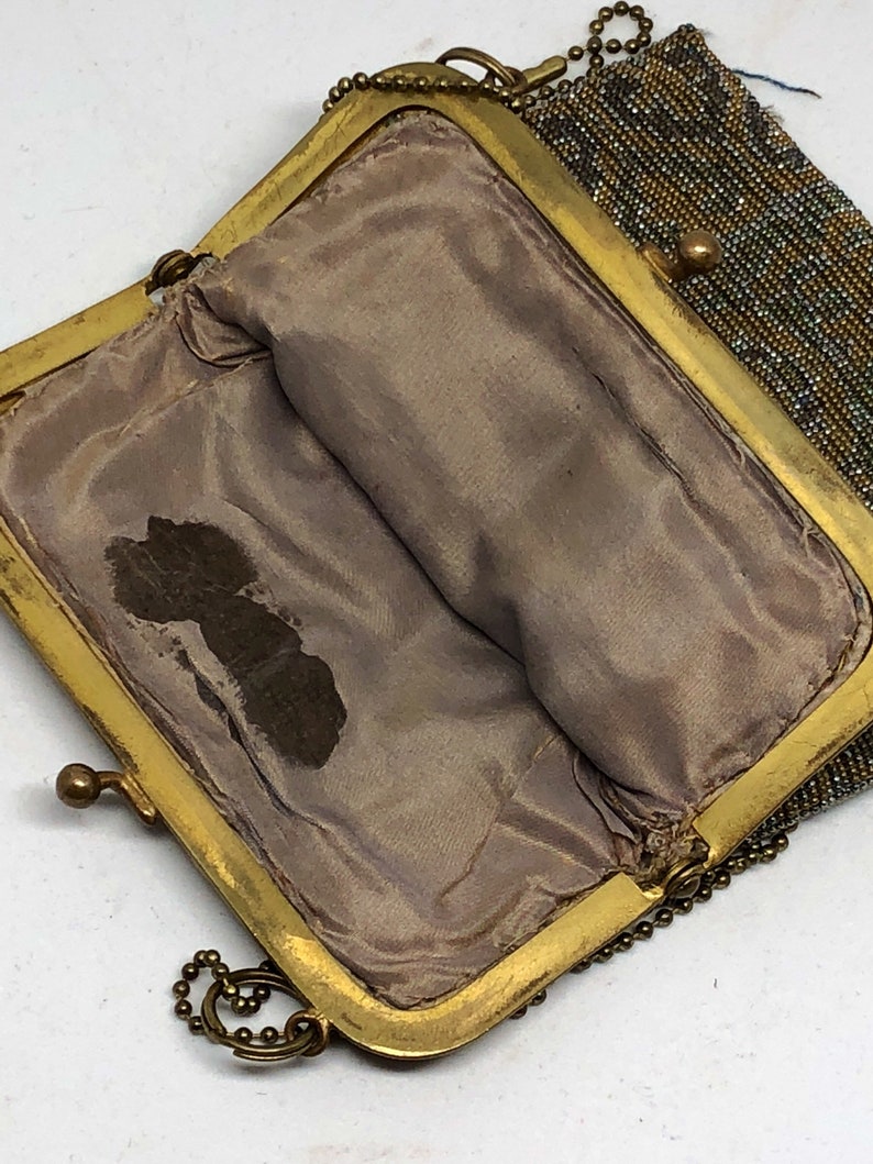 1920s Beaded Purse for Shoulder or Handbag Made in France | Etsy