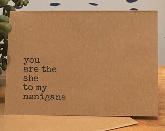 Funny Best Friend Card, BFF Card, Friendship Greeting, Just Because Cards, Thinking of You Card, Funny Greeting Cards for All Occasions