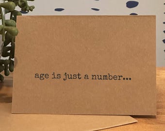 Funny Birthday Card for Friend, Sarcastic Birthday Card Humorous Birthday Card Witty Birthday Card for Him/Her Quirky Birthday Greeting Card