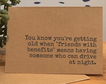 Funny Birthday Card for Friend, Sarcastic Birthday Card Humorous Birthday Card Witty Birthday Card for Him/Her Quirky Birthday Greeting Card