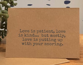 Funny Anniversary Card, Best Friend Cards, Romantic Humor, Couples Gift, Love and Laughter, Wedding Anniversary, Cute and Sarcastic Cards