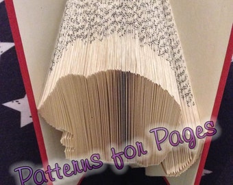 Book folding pattern for a MOUSE