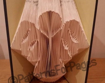 Book folding pattern for an ANGEL