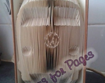 Book folding pattern for a CAMPER VAN