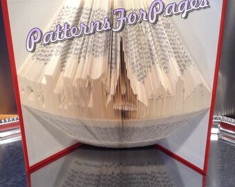 Book folding pattern for the PARIS LANDMARKS