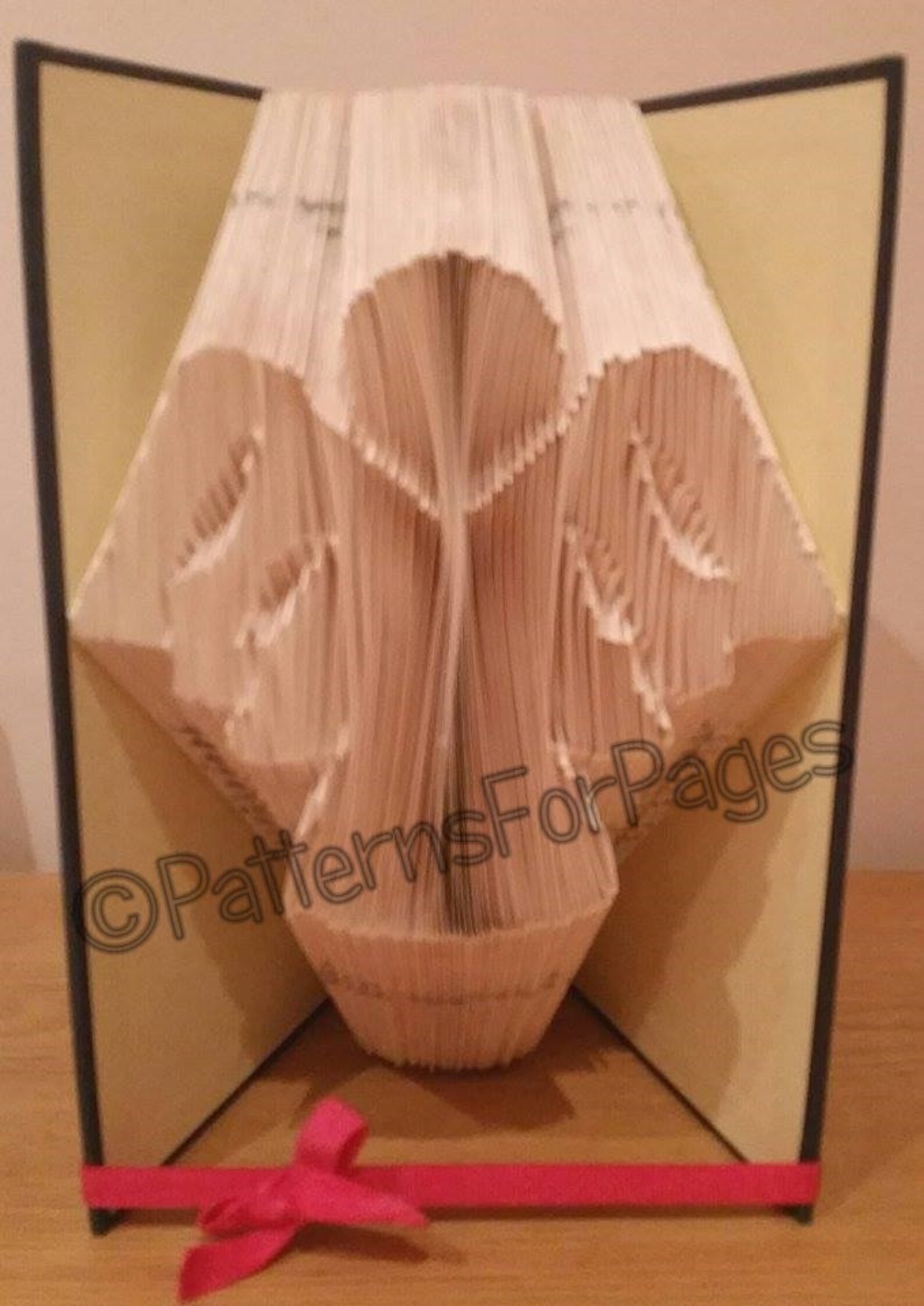 Book Folding Pattern for an ANGEL - Etsy