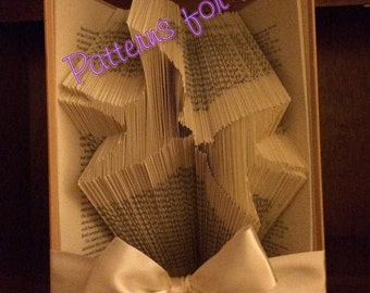 Book folding pattern for 2 SWALLOWS