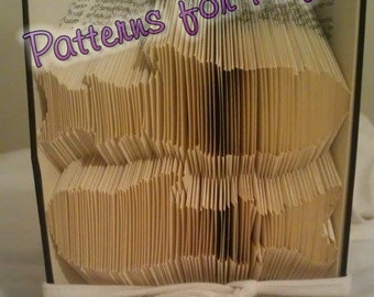 Book folding pattern for the PISCES Zodiac sign