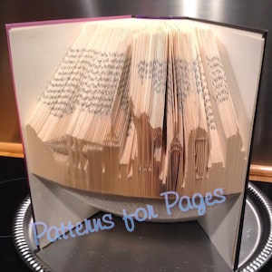 Book folding pattern for the NEW YORK LANDMARKS