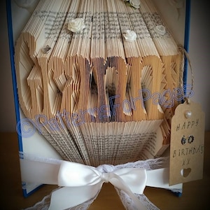 Book folding pattern for Granny