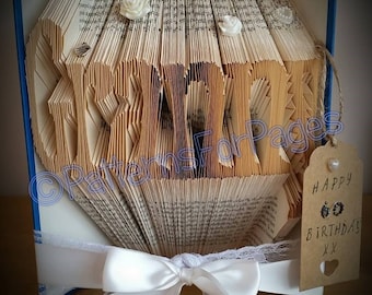 Book folding pattern for Granny