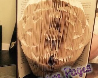 Book folding pattern for a CIRCLE OPTICAL pattern