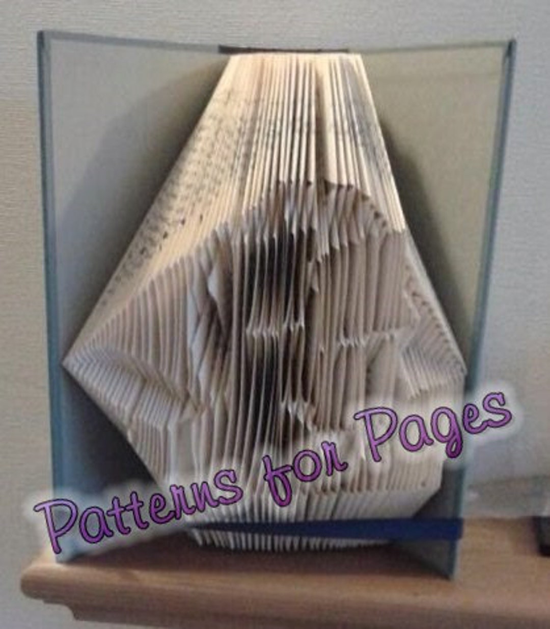 Book Folding Pattern for a SHIP - Etsy