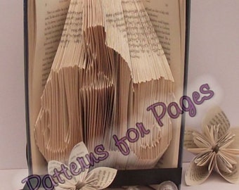 Book folding pattern for a MOTORBIKE/MOTORCYCLE