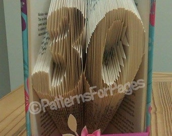 Book folding pattern for 30