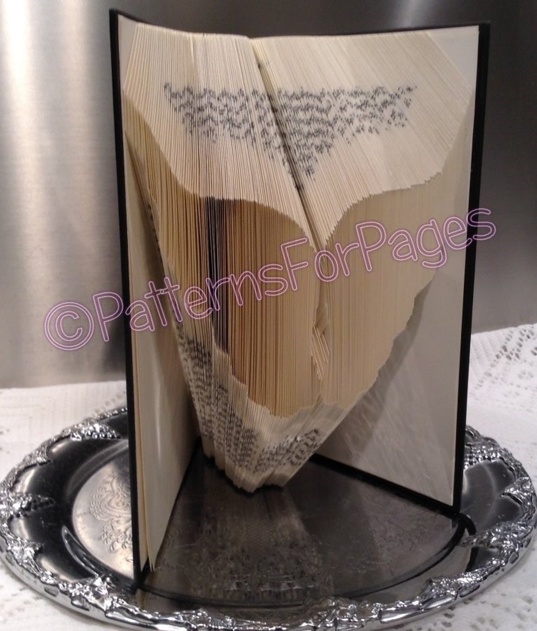 Book Folding Pattern for WINGS - Etsy
