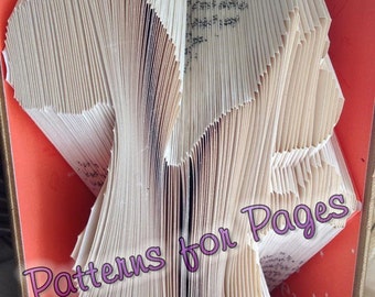Book folding pattern for a SQUIRREL
