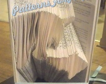 Book folding pattern for a MARE AND FOAL
