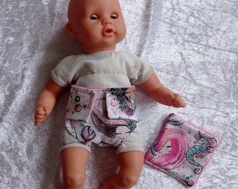 Diaper for 30 cm doll