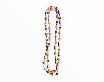 Paper Bead Necklace