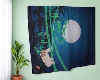 Large Fabric Animal Art Print