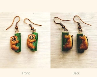 Primate Dangle Earrings
