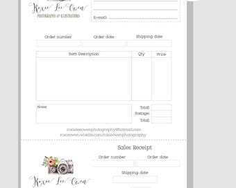 custom receipt book etsy