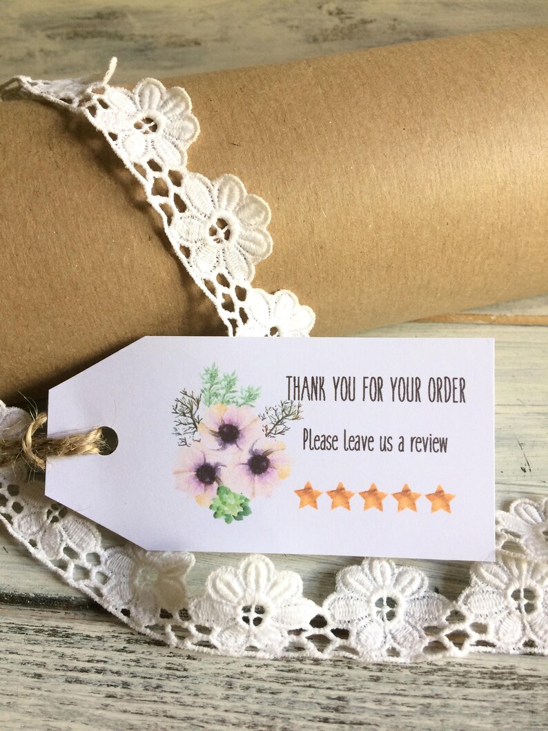 ETSY REVIEWS TAGS Sellers Paper Tags Etsy Reviews Handmade Etsy