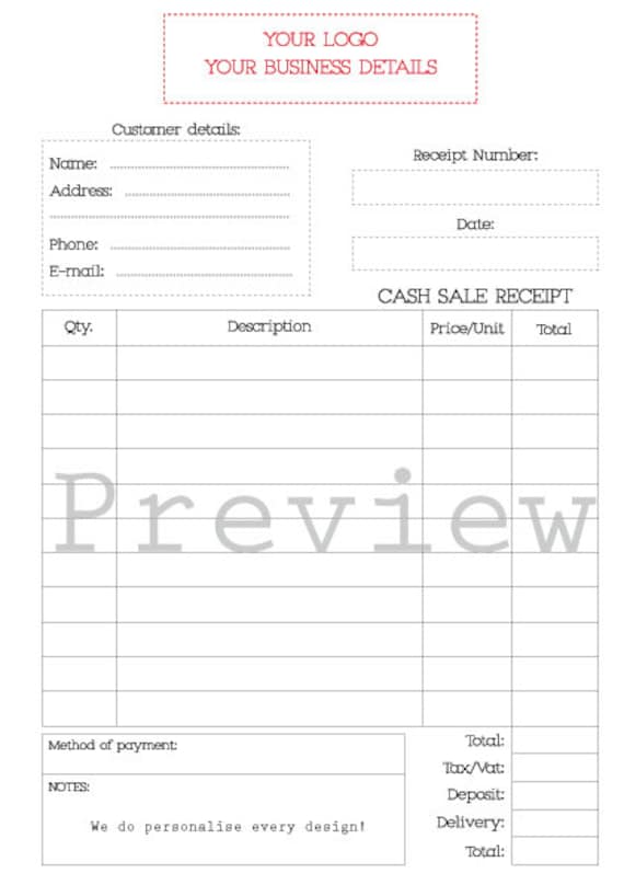 Revenue Receipt E book - Printable - Petty hard cash receipt - Receipt pad - Receipt e-book - Customized - A5 Measurement - Stores Receipt guide Business office Present image relating to Printable Receipt Book identified as Money Receipt E book - Printable - Petty revenue receipt - Receipt pad - Receipt e-book - Customized - A5 Dimension - Merchants Receipt e book Business office Provide